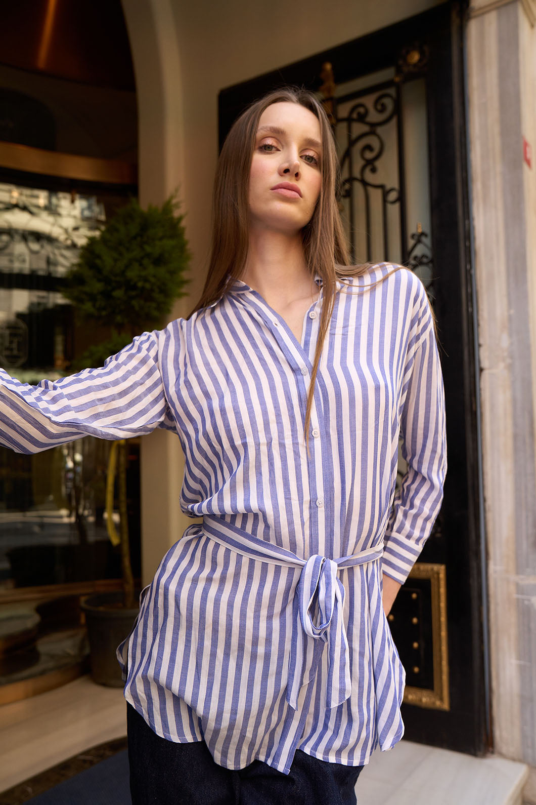 Linen Button Down Shirt