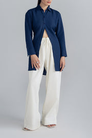 IRISH LINEN BUTTON-DOWN SHIRT
