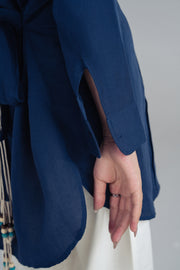IRISH LINEN BUTTON-DOWN SHIRT