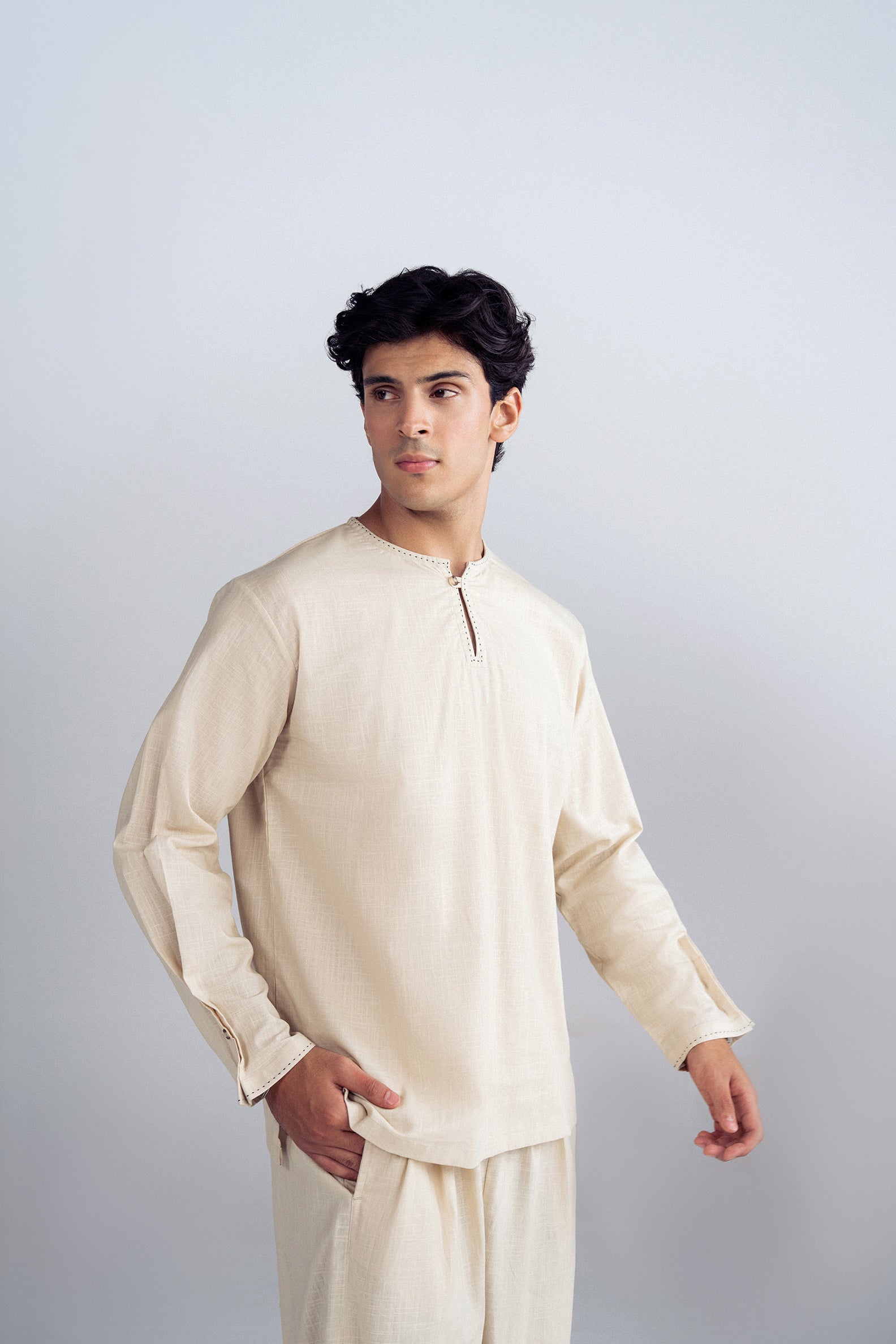 LINEN FUSION CO-ORD SET