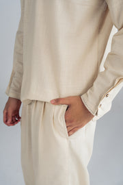 LINEN FUSION CO-ORD SET