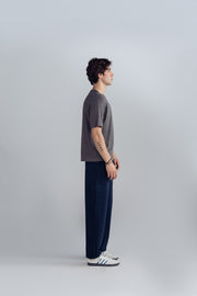 CREW DOUBLE PRINTED TEE