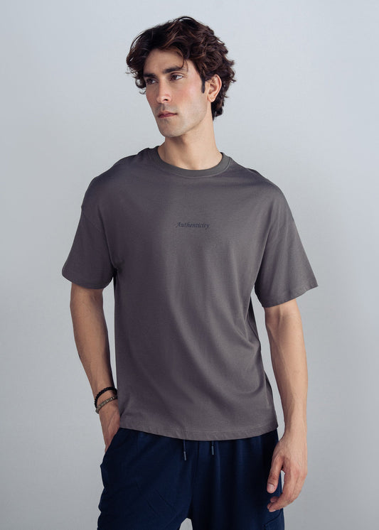 CREW DOUBLE PRINTED TEE