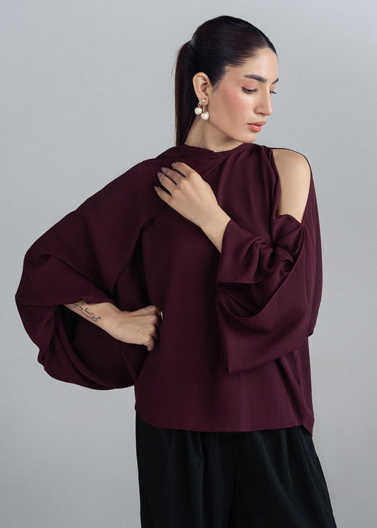 STRUCTURED OVERLAPPED TOP