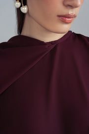 STRUCTURED OVERLAPPED TOP