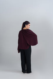 STRUCTURED OVERLAPPED TOP