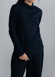 MOCK NECK TOP