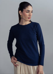 ESSENTIAL CREW NECK TOP