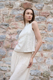 SEQUENCE MOCK-NECK TOP
