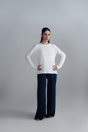 BASIC STRAIGHT KNIT TROUSER