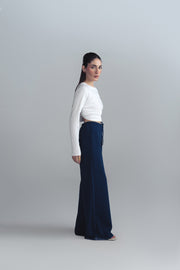 BASIC STRAIGHT KNIT TROUSER