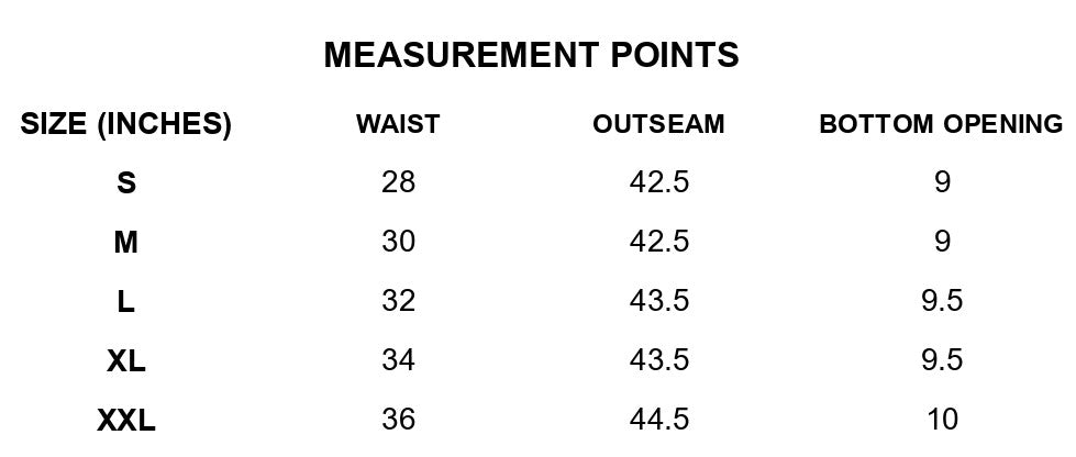 Size Guide