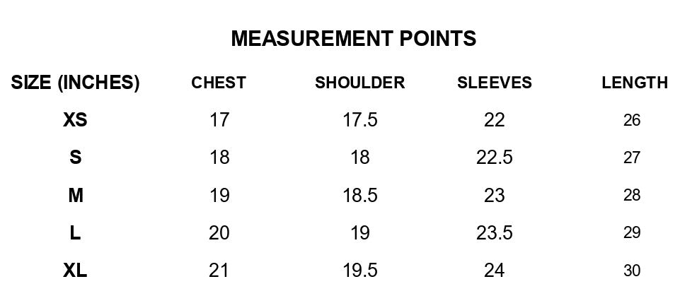 Size Guide