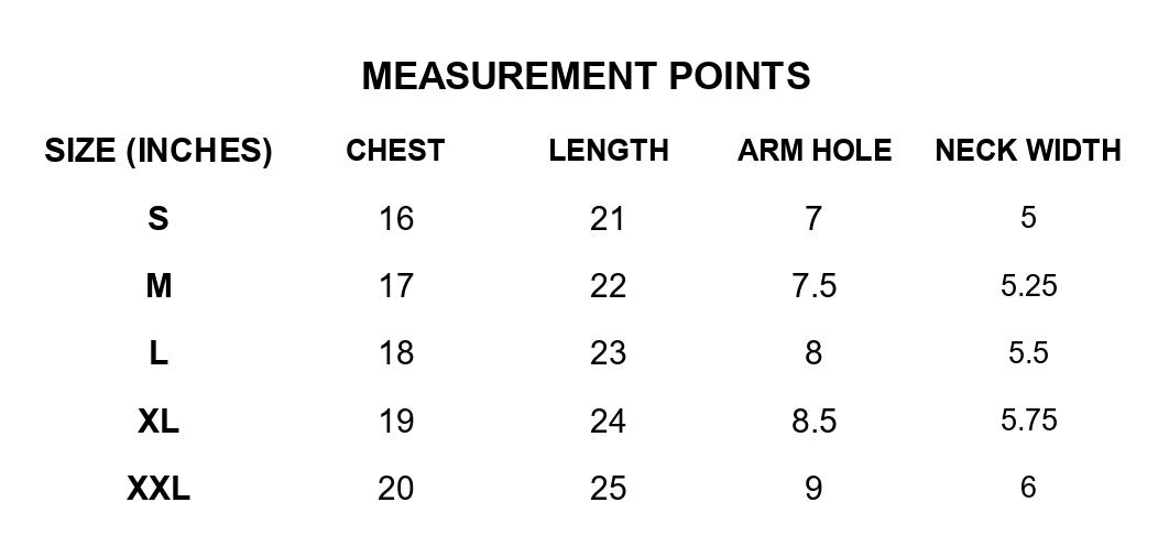 Size Guide