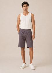 Relaxed Fit Knit Shorts