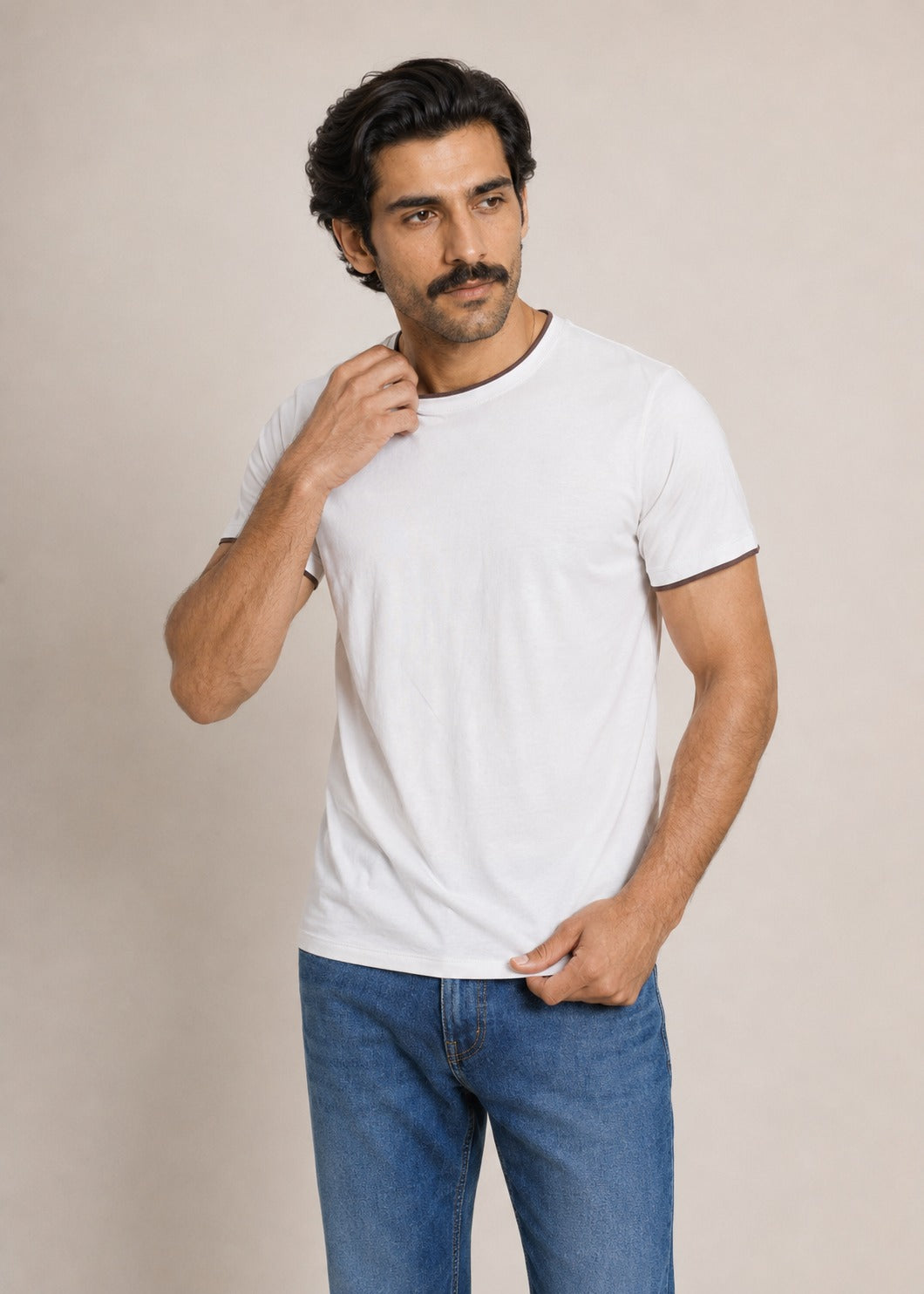 Crew Double Neck T-Shirt