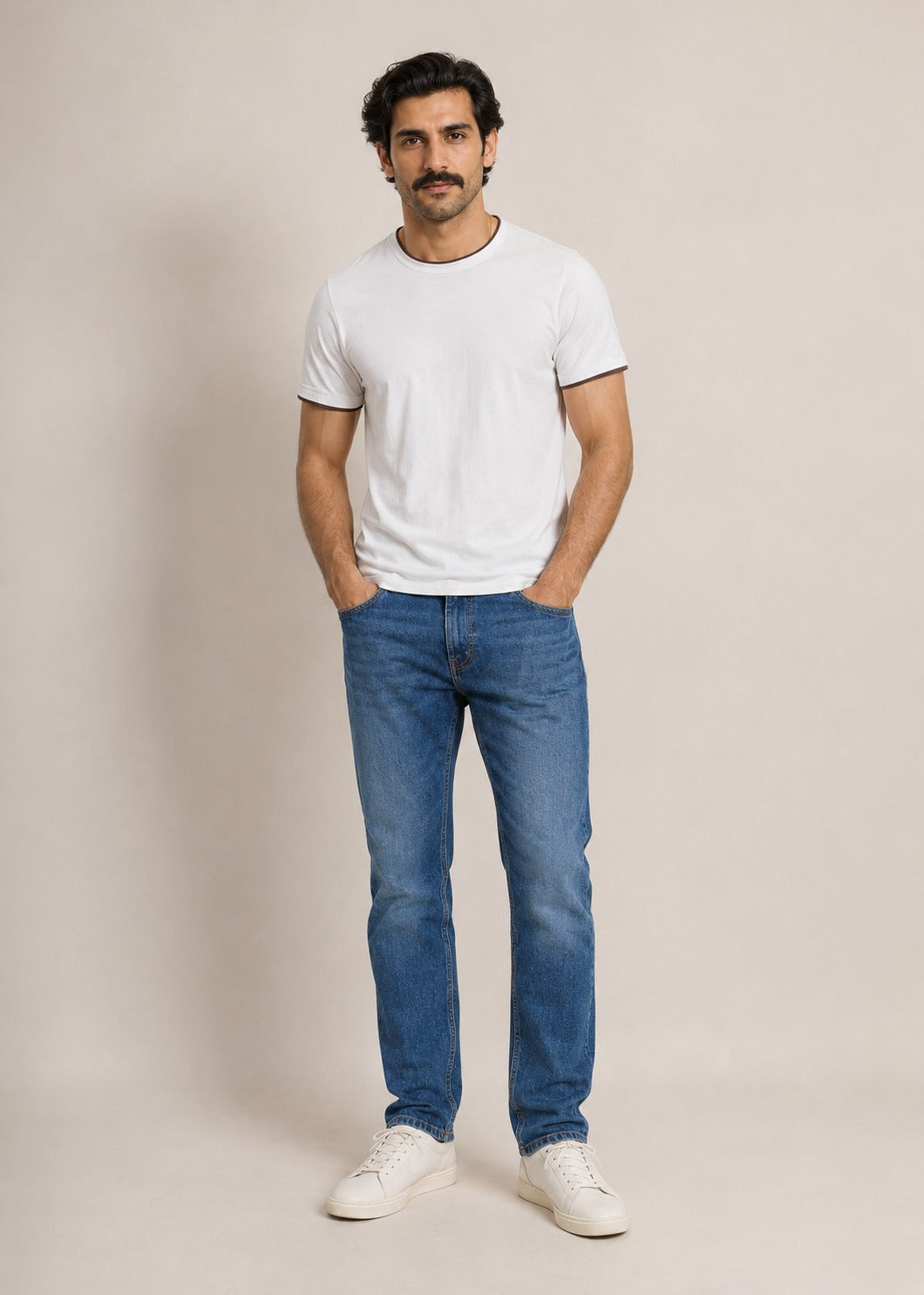 Crew Double Neck T-Shirt