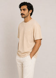 Crew Neck Pocket T-Shirt