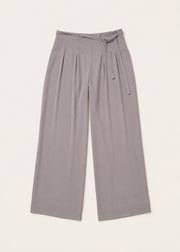 Viscose Twill Pleated Trouser