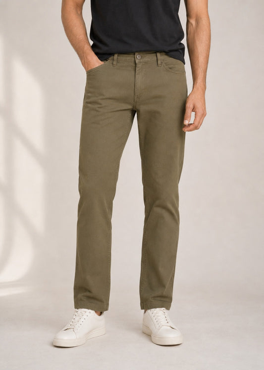STRAIGHT FIT CHINO