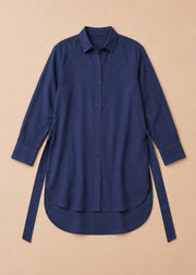 Linen Mid Length Top