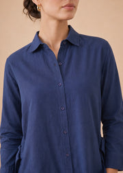 Linen Mid Length Top