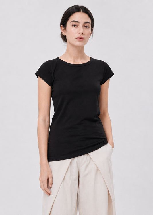 BASIC CREW NECK TEE
