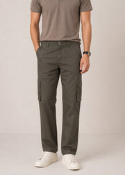 Relaxed Fit Cargo Trousers