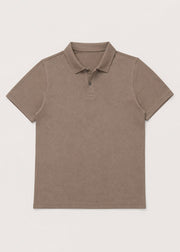 Blended Pique Polo Shirt