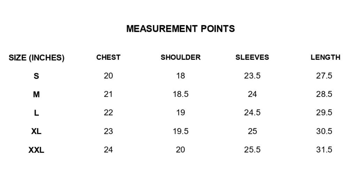 Size Guide