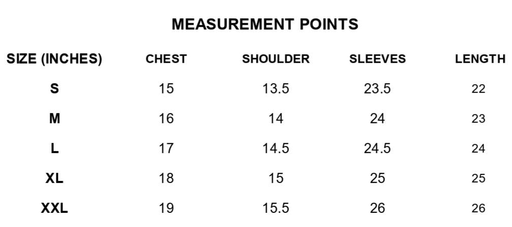 Size Guide
